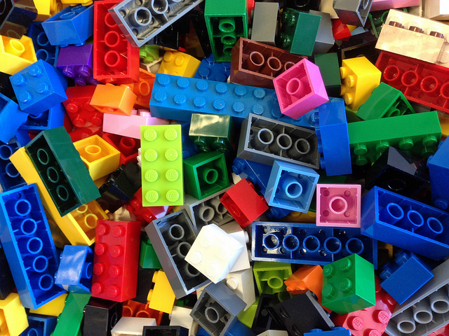 Pile of legos